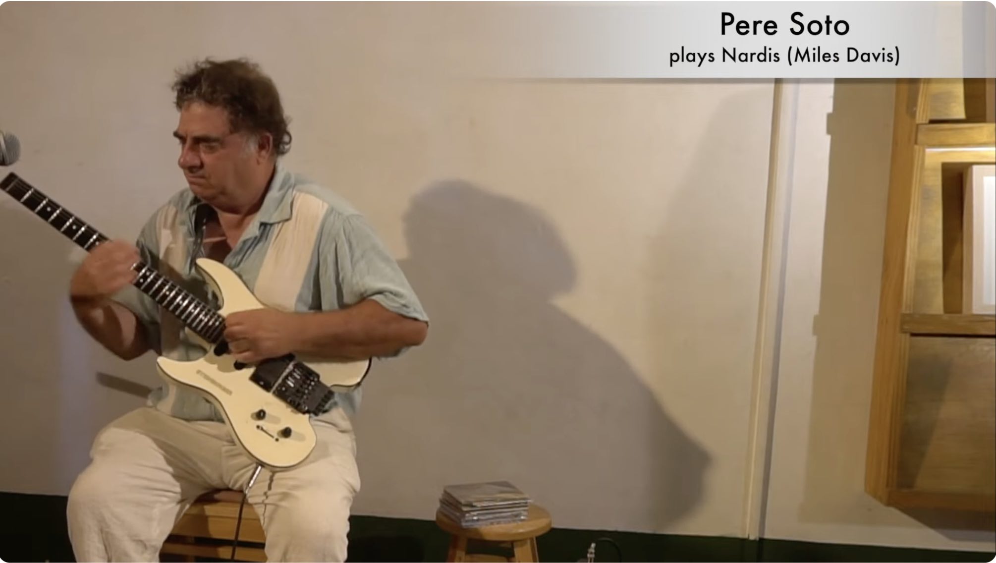 Pere Soto plays Nardis (Miles Davis)